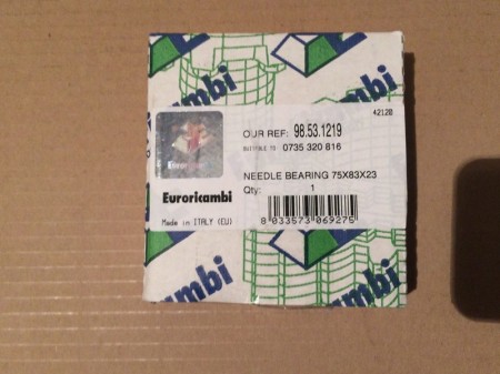 Подшипник роликовый игольчатый 75,0х83,0х23,0 (ст. 0750.115.971) (ER)